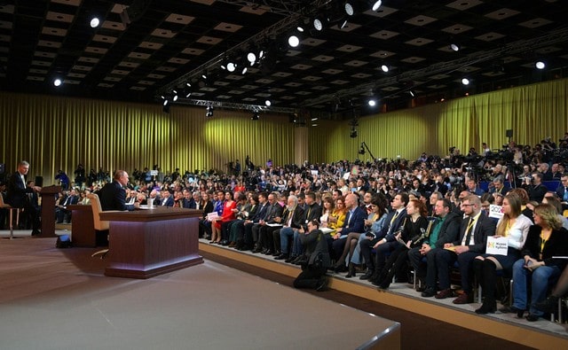 Владимир Путин 19 декабря 2019 года